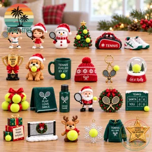 Tennis Player Christmas Advent Calendar 6 Tennis Player Christmas Advent Calendar